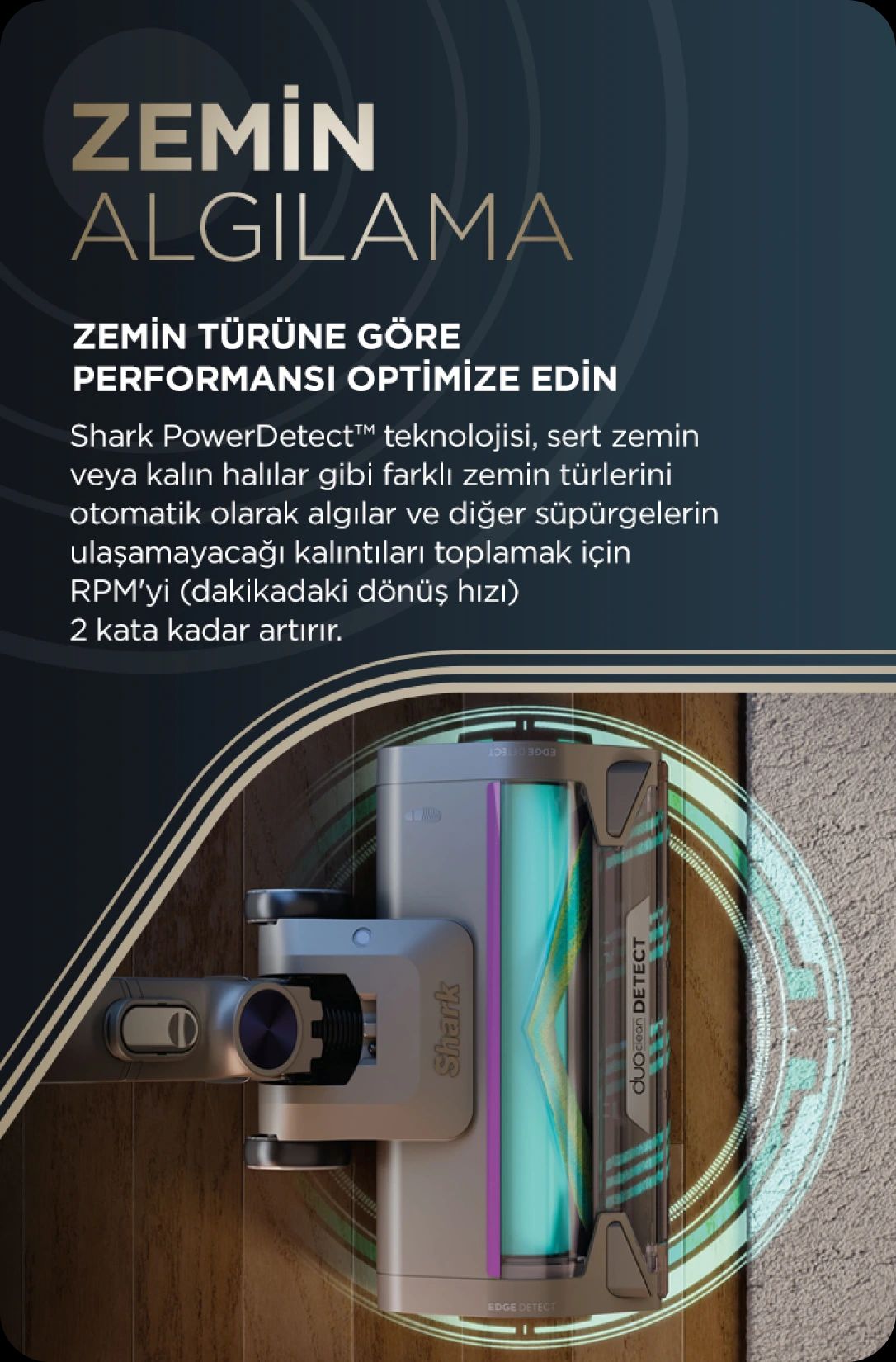 Shark Powerdetect Clean&empty Pet Başlıklı Şarjlı Dikey Süpürge