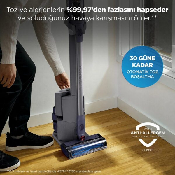 Shark Powerlite Clean&empty Auto-Empty Sistemli Pet Başlıklı Şarjlı Dikey Süpürge