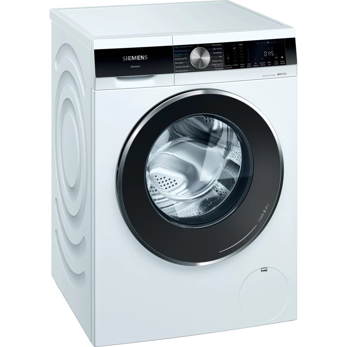 Siemens WN54A2X1TR Kurutmalı Çamaşır Makinesi 10 kg + 6 kg 1400 Devir C Enerji Sınıfı Yüksek Kapasite HBCV000015AY0N
