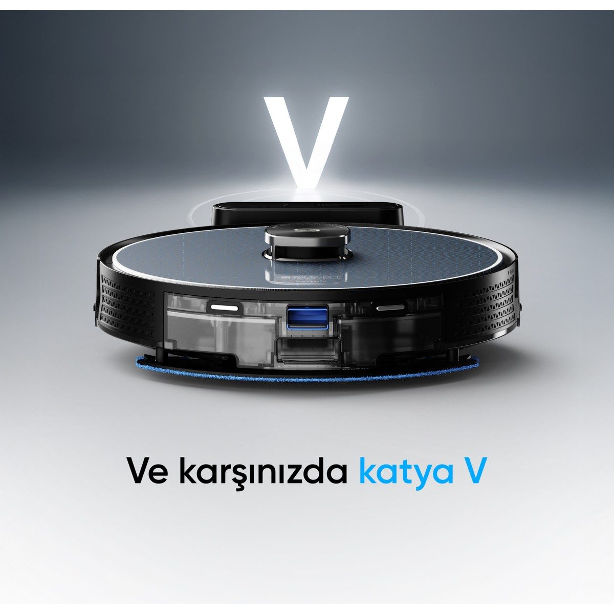 Şımart katya V Akıllı Robot Süpürge 15000PA Güçlü Emiş Gücü 6400MAH Yüksek Batarya HBCV0000B4E1I0