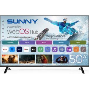 Sunny SN50FMN252 50" 127 Ekran Dahili Uydu Alıcılı 4K Ultra HD Smart webOS LED TV HBCV00003XR9V5