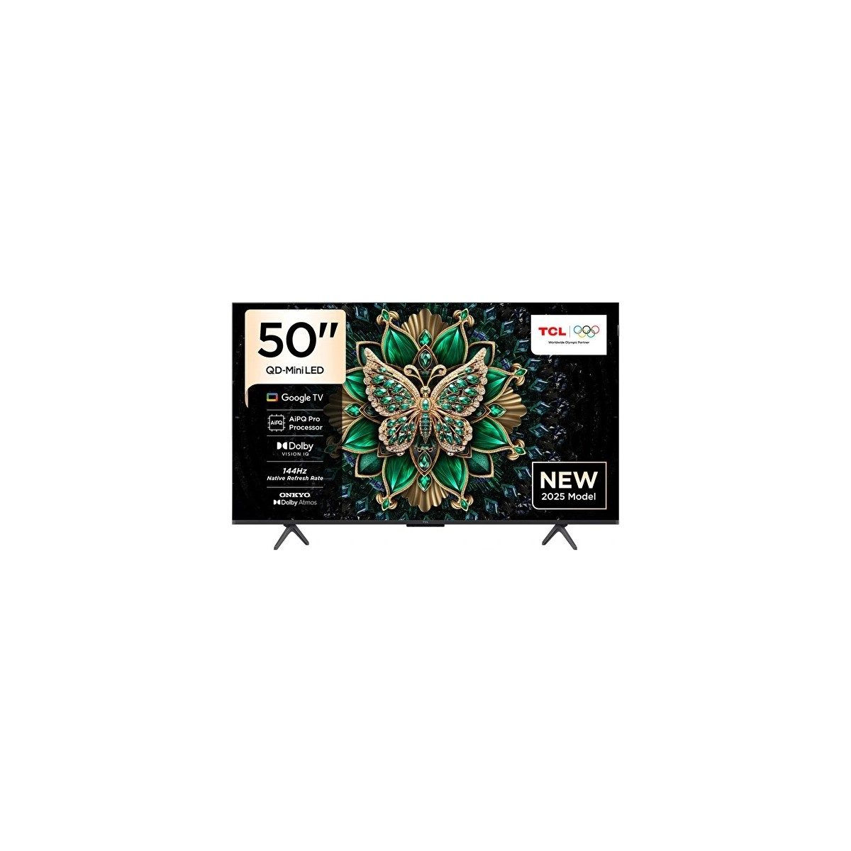 TCL 50C6K 50" 127 Ekran Uydu Alıcılı 4K Ultra HD Google MiniLED TV HBCV0000JREBCE