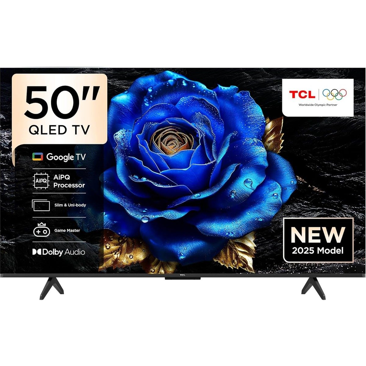 TCL 50T6C 50" 127 Ekran Uydu Alıcılı 4K Ultra HD Google QLED TV HBCV0000AFKHJ6