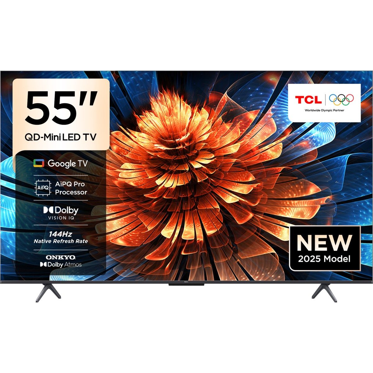 TCL 55Q6C 55" 139 Ekran Uydu Alıcılı 4K Ultra HD MiniLED Google TV HBCV00008XZ240