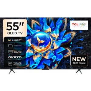 TCL 55T8C 55" 139 Ekran Uydu Alıcılı 4K Ultra HD QLED Google TV HBCV00008XZ24W
