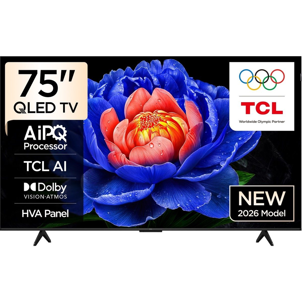 TCL 75T6D 75'' 190 Ekran Uydu Alıcılı 4K Ultra HD Google Smart QLED TV HBCV0000EK96DH