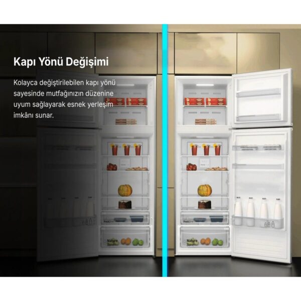 Tecna Tbz 250 Ck Statik 200 Lt. Çift Kapılı Buzdolabı