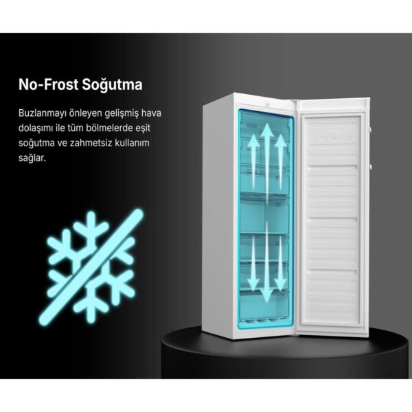 Tecna TDE 7308 7 Çekmeceli 308 Lt. No Frost Derin Dondurucu