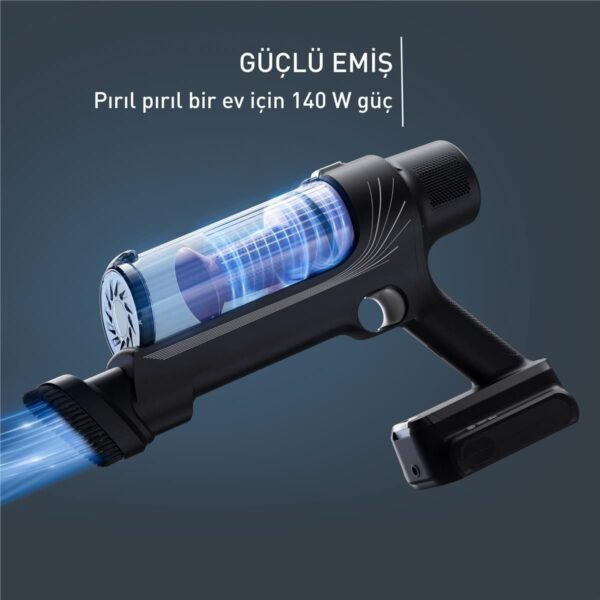 Tefal TY6A35TR X-Pert 7.60 Allergy Kablosuz Şarjlı Dikey Süpürge