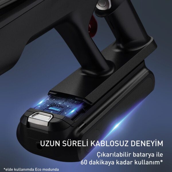 Tefal TY9A73WO X-Force Flex 13.60 Animal Care 150 Air Watt Kablosuz Şarjlı Dikey Süpürge