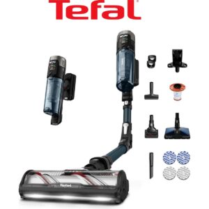 Tefal TY9AC1WO X-Force Flex 13.60 Allergy Aqua Aerospin 150 Air Watt Kablosuz Şarjlı Dikey Süpürge HBCV00006NI6ZZ