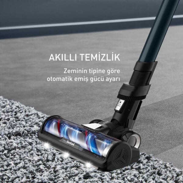 Tefal TY9AC1WO X-Force Flex 13.60 Allergy Aqua Aerospin 150 Air Watt Kablosuz Şarjlı Dikey Süpürge