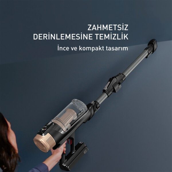 Tefal TY9B74WO X-Force Flex 14.80 Animal Care 240 Air Watt Güçlü Kablosuz Şarjlı Dikey Süpürge