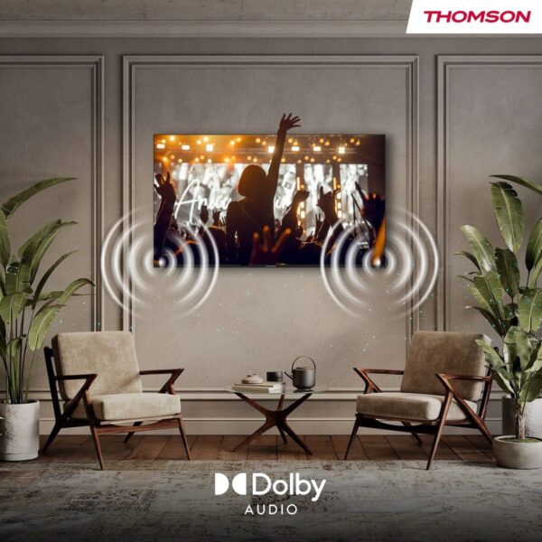 THOMSON 40FQG3S15K 40″ 102 Ekran Uydu Alıcılı Full HD Google Smart QLED TV
