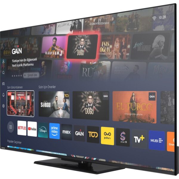 Toshiba 65UV3463DT 65” 164 Ekran Uydu Alıcılı 4K Ultra HD VİDAA Smart LED TV
