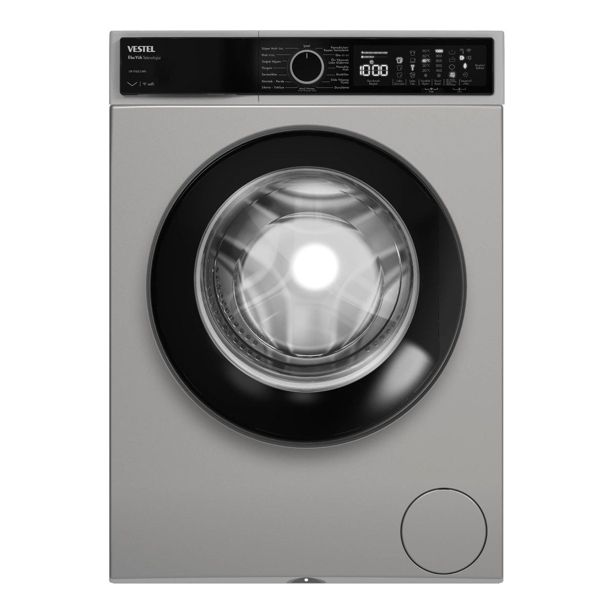 Vestel Cmı 97402 G Wıfı 9 kg 1000 Devir Çamaşır Makinesi HBCV0000BK1VL3