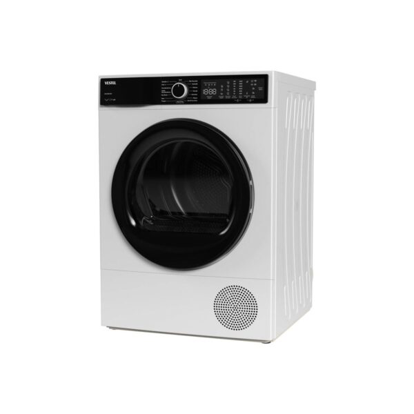 Vestel Km 107402 Wıfı 10 kg Kurutma Makinesi E Enerji Sınıfı Isı Pompalı Çocuk Kilidi Özellikli