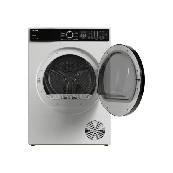 Vestel Km 107402 Wıfı 10 kg Kurutma Makinesi E Enerji Sınıfı Isı Pompalı Çocuk Kilidi Özellikli