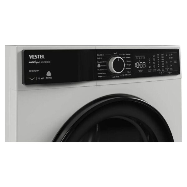 Vestel Kmı 108402 Wıfı 10 kg Kurutma Makinesi C Enerji Sınıfı Isı Pompalı Çocuk Kilidi Özellikli