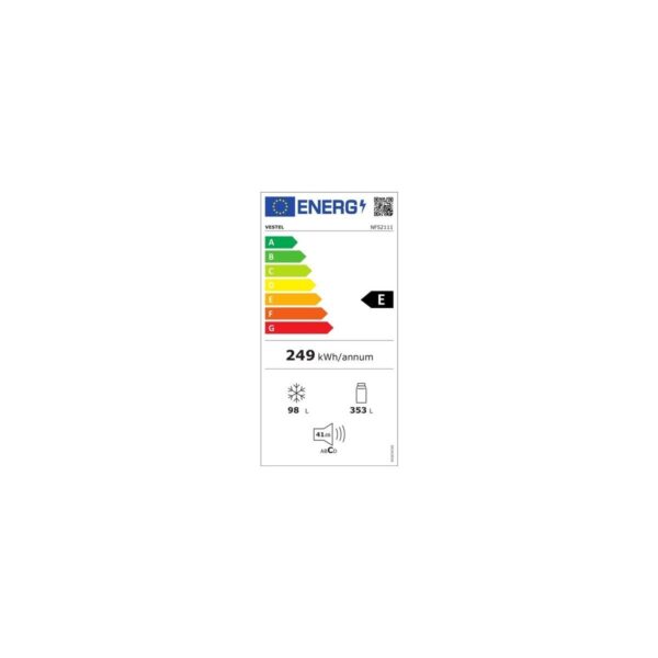 Vestel NF52111 451 Lt E Enerji Sınıfı No-Frost Buzdolabı