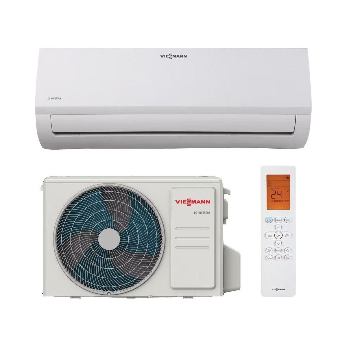 Viessmann Vitoclima 100-S/HE Pro Max Serisi 18000 Btu Inverter Duvar Tipi Klima (Montaj Dahil) HBCV0000FINJ1F
