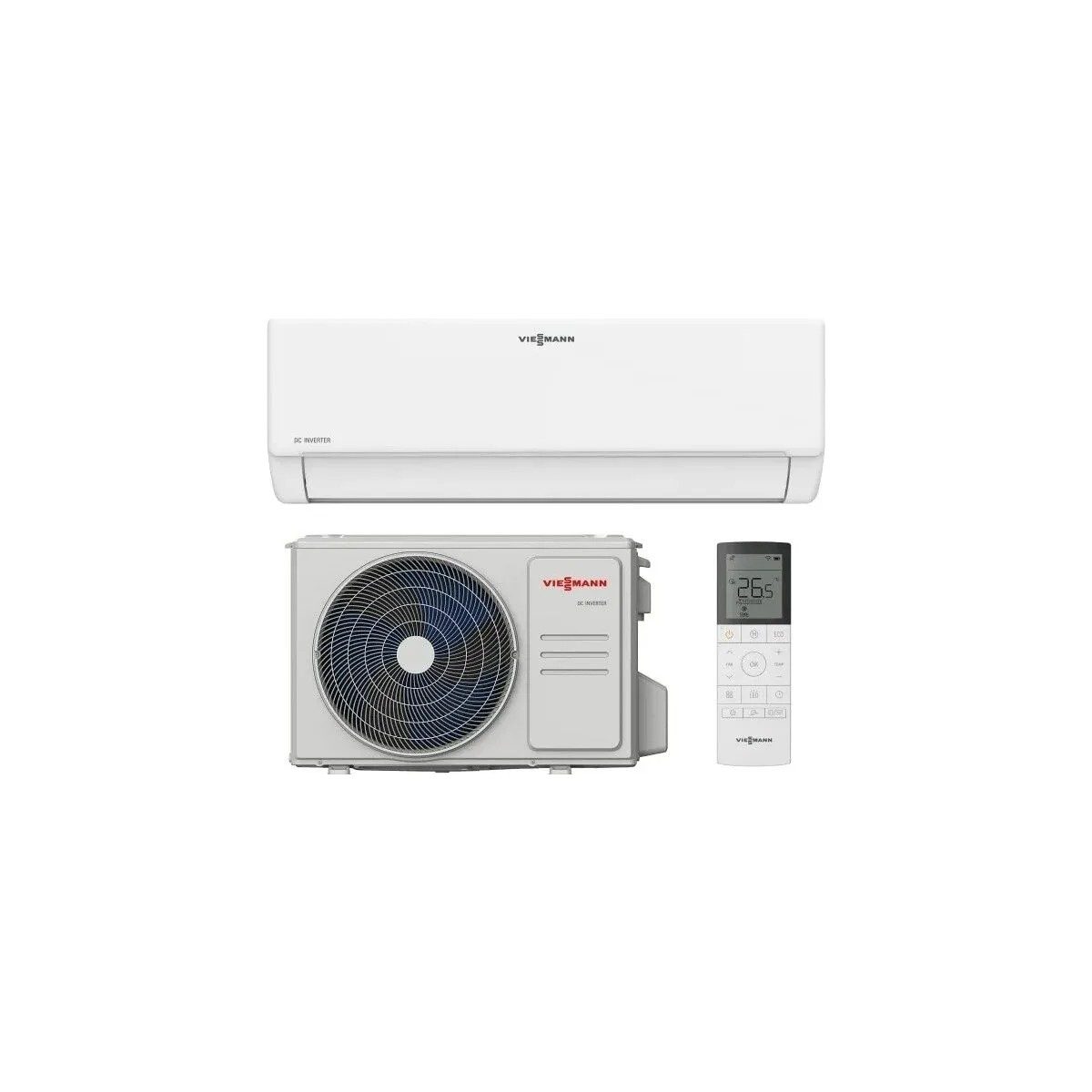 Viessmann Vitoclima 100-S Pro+Max 18.000 Btu Inverter Duvartipi Klima (Montaj Dahil ) HBCV0000FMNHEB