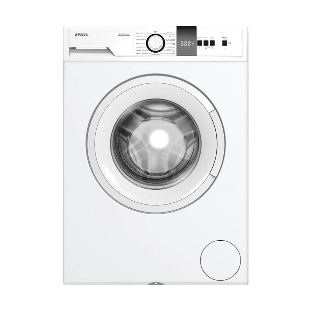 Windsor Cmı 80100W0 8 kg 1000 Devir Beyaz Çamaşır Makinesi HBCV0000FN1KC7