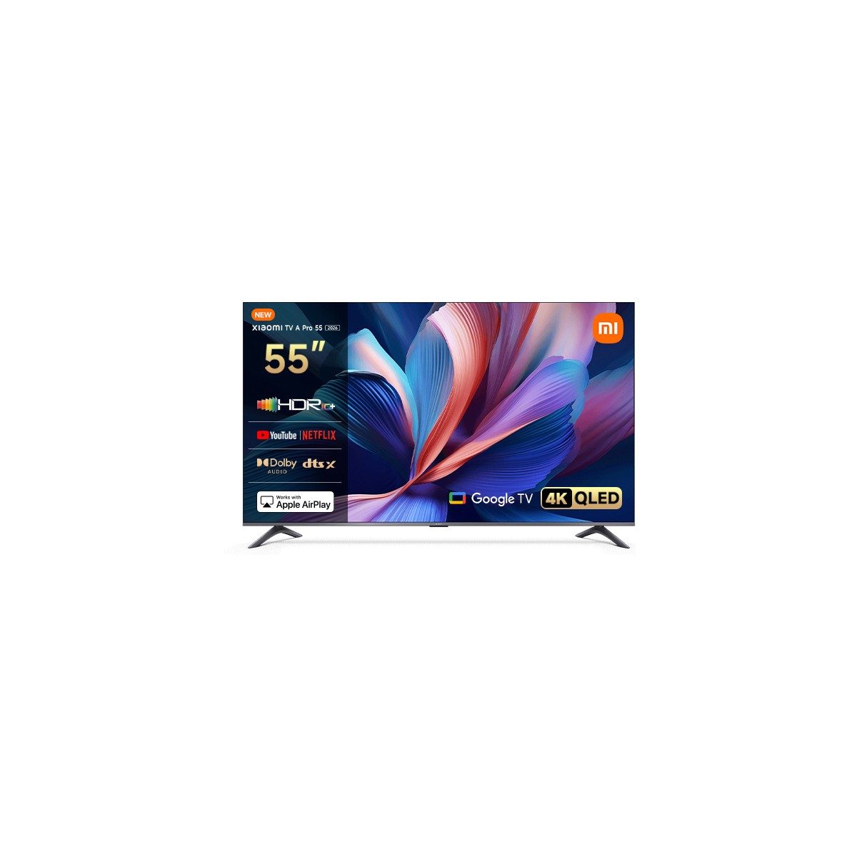 Xiaomi A Pro 55'' 139 Ekran Uydu Alıcılı 4K Ultra HD Smart QLED TV HBCV0000AQID07