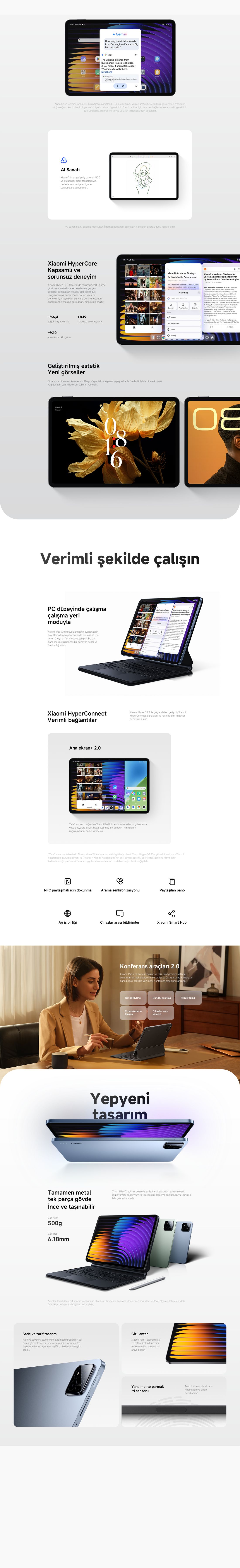Xiaomi Pad 7 11" 8GB 256GB Tablet