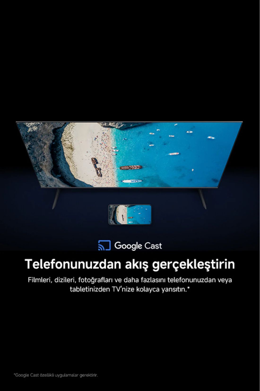 Xiaomi TV A 55 2026 - 55" 140 4K Ultra HD Google Smart AirPlay Destekli Uydu Alıcılı TV